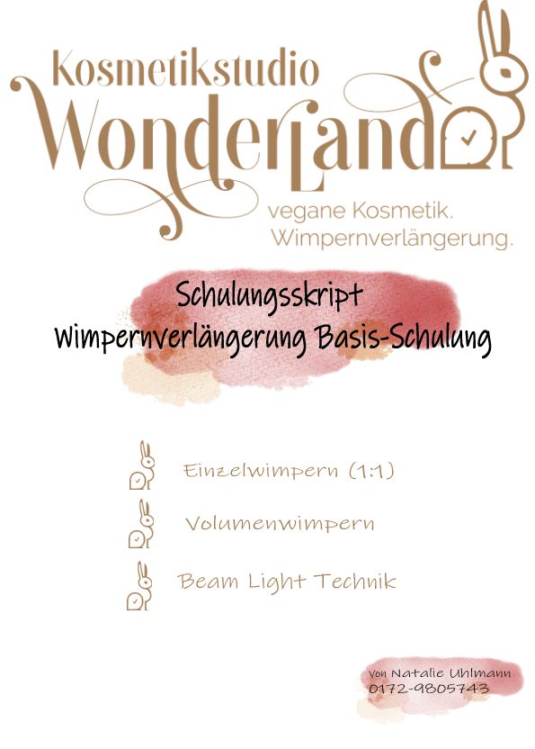 Schulung zur professionellen Wimpernstylist/in Schulung zur professionellen Wimpernstylist/in